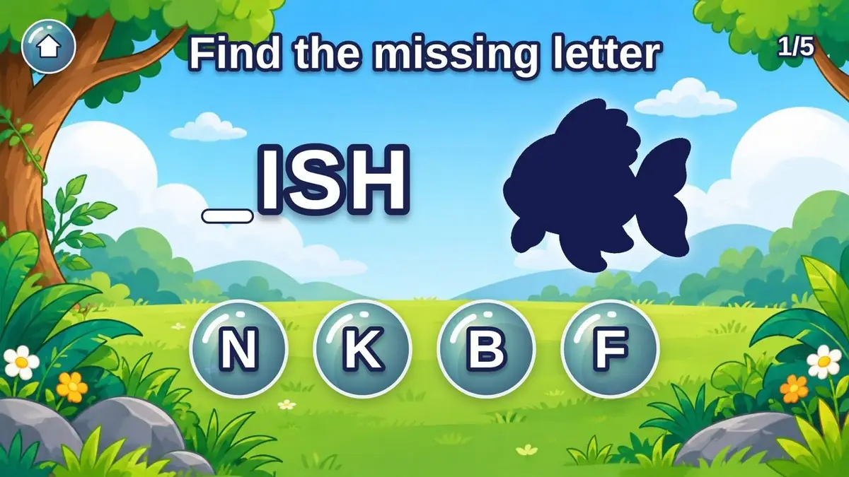 Missing letter question
